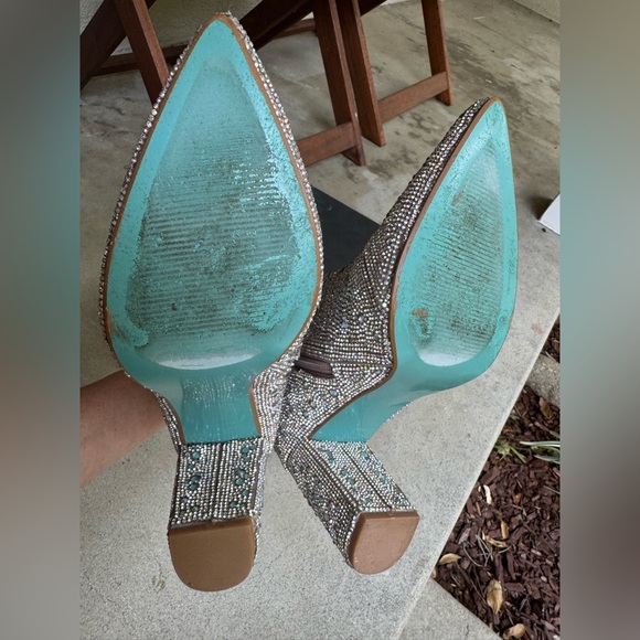 Betsey Johnson Cady Rhinestone Boots - Picture 10 of 10